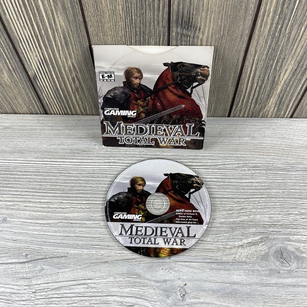 Medieval: Total War CD - PC 2002 PC Games